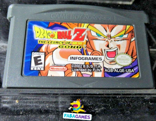 Gba dragon ball legacy of - z,