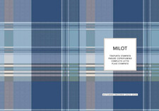 Completo Letto Parure Copripiumino e Trapunta "Milot" in 3 misure