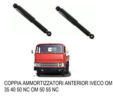 COPPIA AMMORTIZZATORI ANTERIOR IVECO OM 35 40 50 NC OM 50 55 NC ADATTO A 8558562