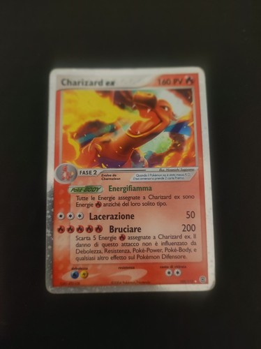 Carta pokemon charizard - carta,