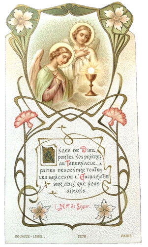 Antico santino 1904 holy - 1904,