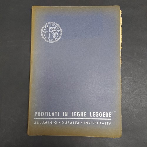 Libro alfa romeo profilati - romeo, in
