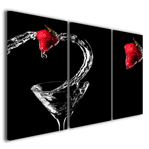 Quadri cocktail strawberry - cocktail,