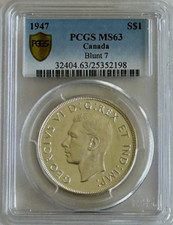 :1947 $1 DOLLARO ARGENTO