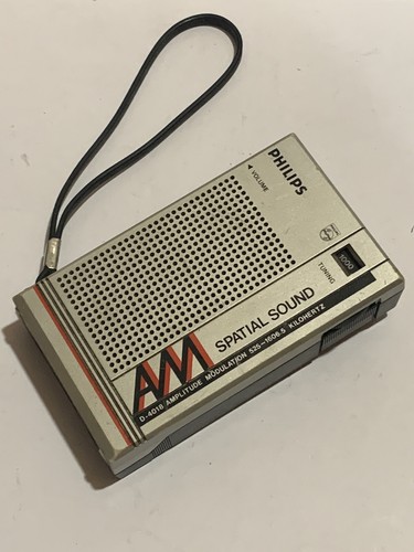 Vintage philips pocket radio - vintage,