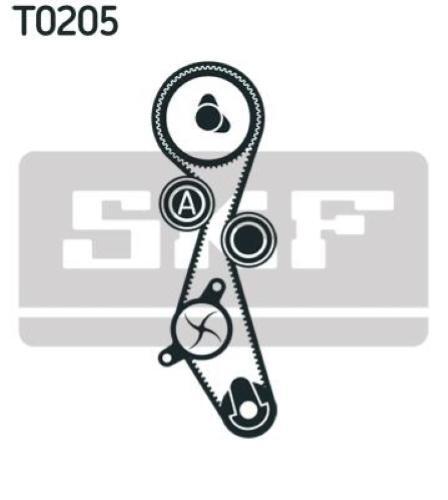 Skf kit distribuzione fiat - kit,