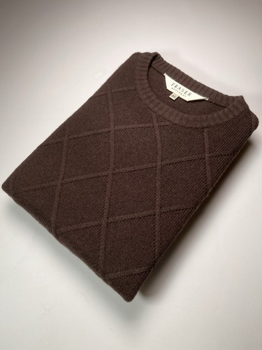 Maglione fraser marrone lana - marrone,