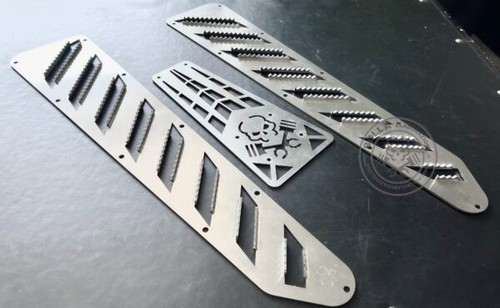 Set pedane vespa cross - set,