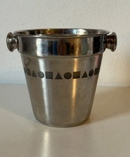 Secchiello Ghiaccio Ghiacciera Champagne Vino Spumante Cucina Acciaio Inox