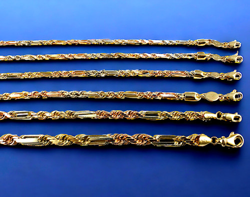 Collana bracciale catena 8mm - bracciale,