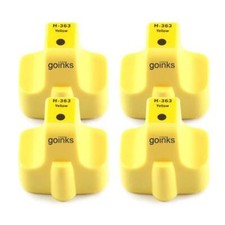 4 cartucce inchiostro giallo