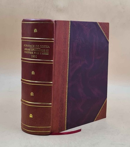 Almanach gotha 1866 - almanach, gotha.