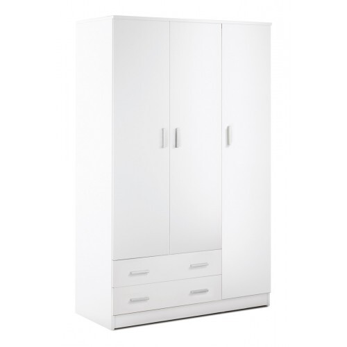 Armadio bianco 180 ante - bianco,