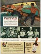 1940 Canadian Club Whisky Vela