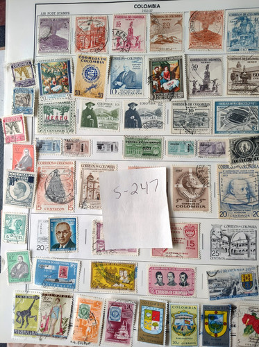 Francobolli esteri columbia - esteri,