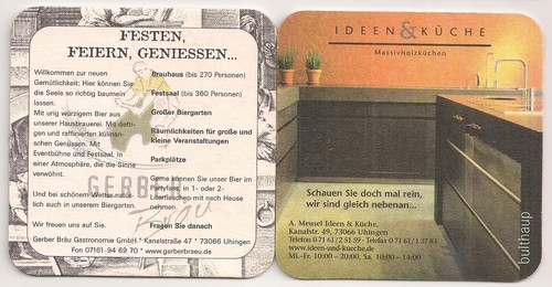 Gerber bräu uhingen - gerber, bräu,