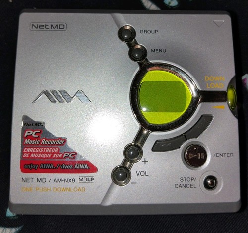 Raro aiwa nx9 net md - net,