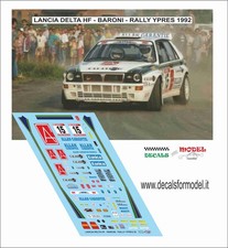 DECALS 1:24 LANCIA DELTA HF -