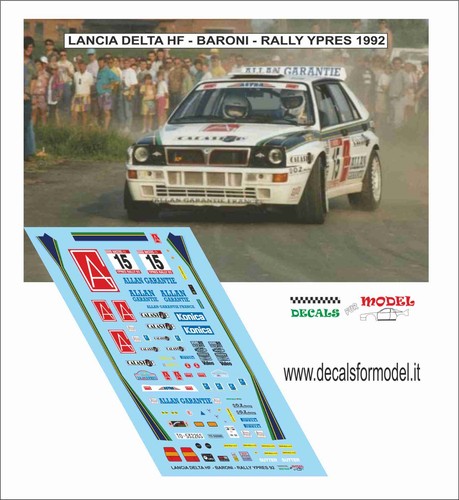 Decals lancia delta - delta,