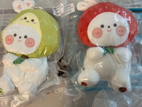 Peluche avocado fragola - e,