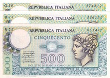 Repubblica Italiana - 500 Lire