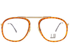 ? occhiali vintage DUNHILL montatura 6082 11 gold tartaruga hipsters 80s?Uomo
