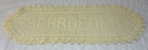 Centrino vintage lavorato - , a