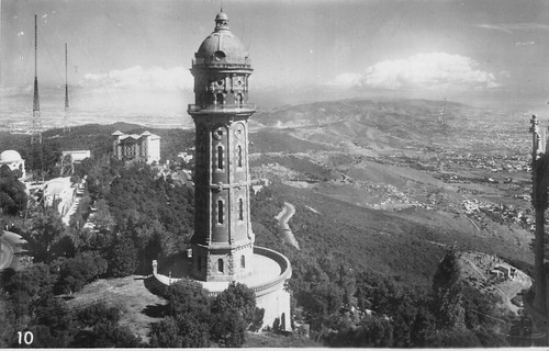 B067 spagna tibidabo torre - tibidabo,