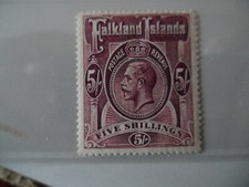 FALKLAND ISLANDS 1912 SG 67b