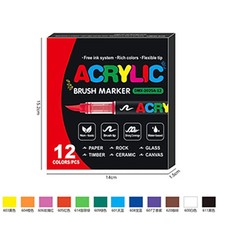 240 colori pennarelli acrilici