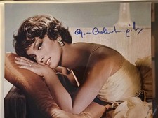 GINA LOLLOBRIGIDA foto firmata