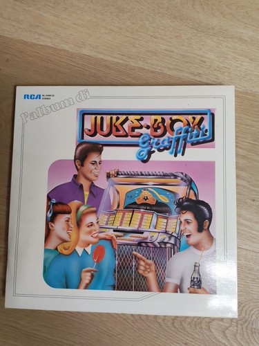 Album juke box - box, graffiti