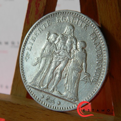 Francia 1875 franchi a - francia,, 5
