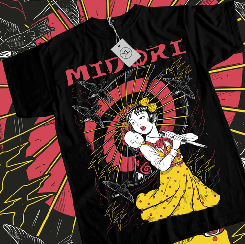 Shirt midori camelia - midori, la
