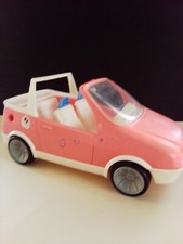 MATTEL 2001 AUTO CABRIOLET ROSA MACCHINA ROMANIA VINTAGE 