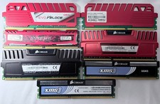 Mixed RAM Lot 7 Sticks DDR3