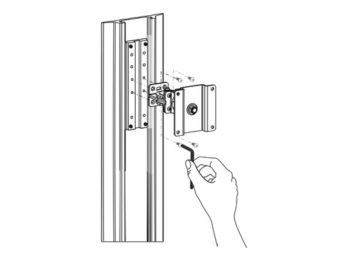 Ergotron track mount bracket - ergotron,