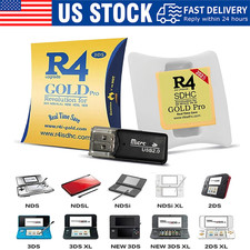 Versione 2025 R4 Gold Pro SDHC R4i per cartuccia DS/3DS/2DS Revolution + USB
