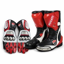 Set Stivali e Guanti in Pelle