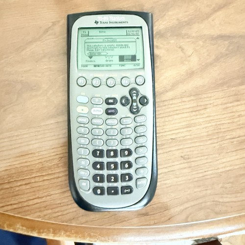 Texas instruments 89 - instruments, ti-89