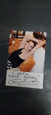 Autografo autograph claudia cardinale in persona