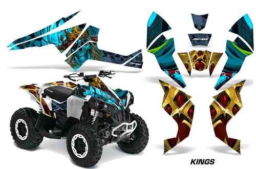 Kit grafico adesivi atv - adesivi, quad