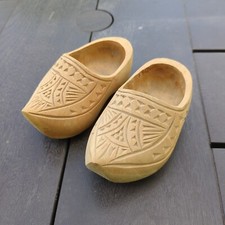 Zoccoletti Olandesi in Legno Lavorati a Mano Souvenir Originali