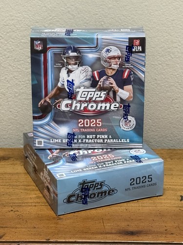 Mega box topps chrome - mega, nfl
