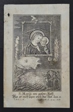 S. Maria di buon consiglio - Gennazzano - Quadro devozionale XVIII secolo - Quadro sacro - D049