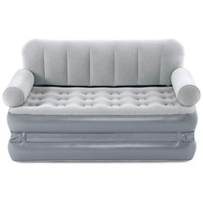 Bestway DIVANO LETTO GONFIABILE 2 POSTI con POMPA INTEGRATA cm 188x152x64 75079