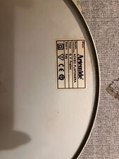 lampadario modernariato acheo di Artemide in acciaio e vetro da soffitto 