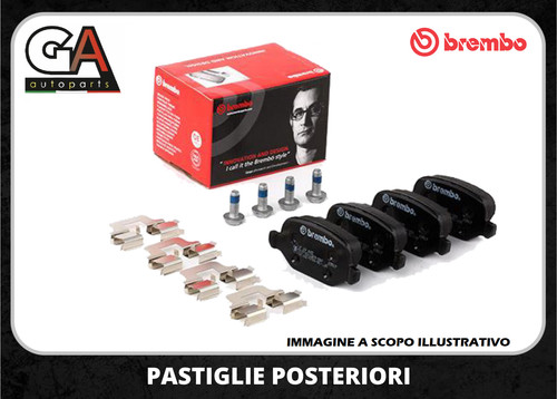Kit pastiglie freno - pastiglie,