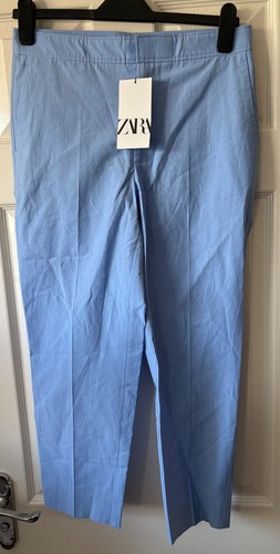 Pantalone capri zara blu - pantalone,
