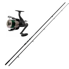 Canna  Carp Fishing + Mulinello Con Filo Da Pesca Carpa Carpfishing Lago